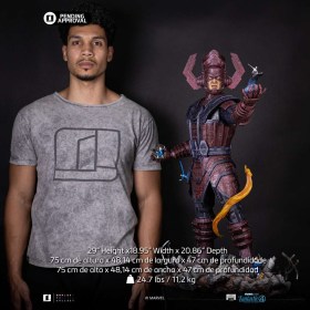 Galactus Battle Diorama Deluxe Fantastic Four Demi Art 1/20 Scale Statue by Iron Studios