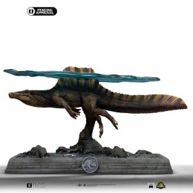 Spinosaurus Jurassic World Icons Statue by Iron Studios