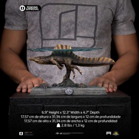 Spinosaurus Jurassic World Icons Statue by Iron Studios