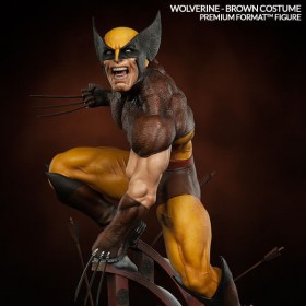 Wolverine Brown Costume Premium Format Figure by Sideshow Collectibles