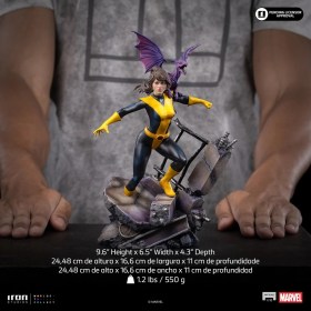 Kitty Pride & Lockheed Marvel X-Men Comics BDS Art 1/10 Scale Statue by Iron Studios