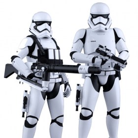 First Order Stormtroopers Sixth Scale 2 Pack Action Figure Star Wars Episode VII Movie Masterpiece by Hot Toys