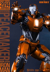 Iron Man Mark XXXVI – Peacemaker Iron Man Sixth Scale Figure by Hot Toys Summer Exclusive