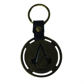 Assassin´s Creed Unity Metal Key Ring Logo & PU Snap by Bioworld