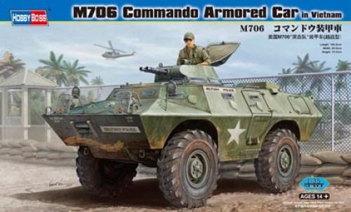 Commando Armored Car in Vietnam by Hobby Boss