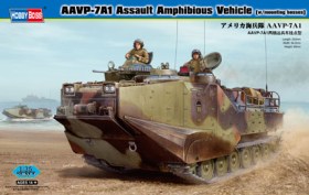 AAVP-7A1 Assault Amphibious Vehicle (w/mounting bosses) by Hobby Boss