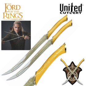 Fighting Knives Of Legolas The Lord of The Rings by United Cutlery