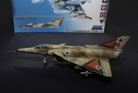 Aircraft 1/72 Kfir C2/C7 Israeli AF Fighter (New Tool) Kit by AMK Models