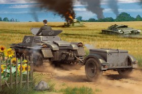 Munitionsschlepper auf Panzerkampfwagen I Ausf A with Ammo Trailer by Hobby Boss