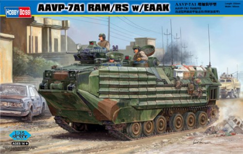 American amphibious AAVP-7A1 RAM/RS with EAAK by Hobby Boss