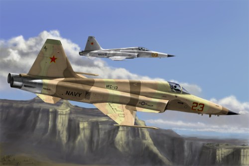 F-5E Tiger II fighter by Hobby Boss