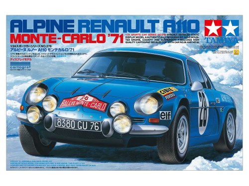 1/24 ALPINE RENAULT A110 MONTE-CARLO '71 by Tamiya