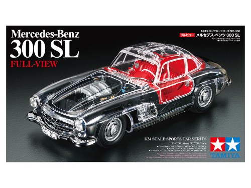 1/24 “FULL-VIEW” MERCEDES-BENZ 300 SL by Tamiya