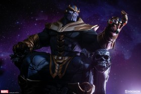 Thanos on Throne Maquette by Sideshow Collectibles