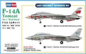 F-14A Tomcat VF-1 Wolf Pack by Hobby Boss