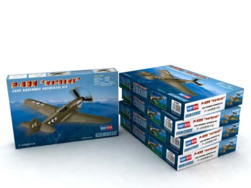 P-40N Kitty hawk by Hobby Boss