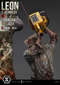 Leon S. Kennedy vs. Chainsaw Villager Resident Evil 4 Statue 1/4 by Prime 1 Studio