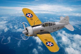 US F2A Buffalo by Hobby Boss