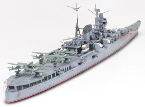 1/700 SCALE JAPANESE AIRCRAFT CARRYING CRUISER MOGAMI by Tamiya