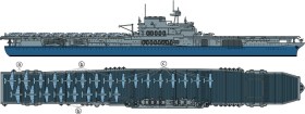 1/700 SCALE U.S. AIRCRAFT CARRIER YORKTOWN (CV-5) by Tamiya