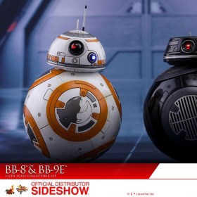 BB-8 and BB-9E Star Wars The Last Jedi Sixth Scale Figure Set by Hot Toys