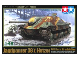 1/48 SCALE GERMAN TANK DESTROYER HETZER MID PRODUCTION by Tamiya