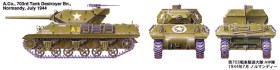 1/48 SCALE U.S. TANK DESTROYER M10 (MID PRODUCTION) by Tamiya