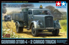 1/48 SCALE GERMAN 3TON 4x2 CARGO TRUCK by Tamiya