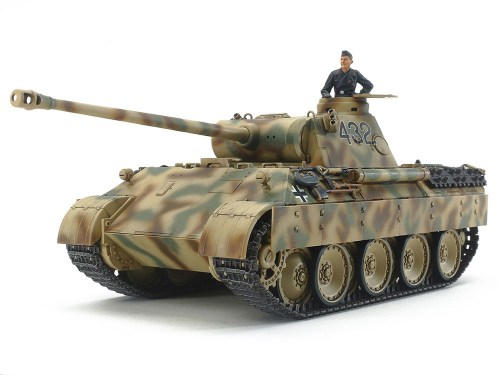 1/48 SCALE GERMAN TANK PANTHER Ausf.D by Tamiya