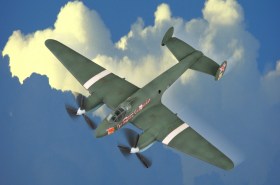 Soviet PE-2 Bomber by Hobby Boss