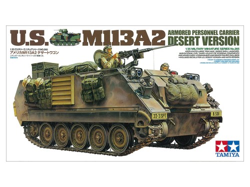 1/35 U.S. M113A2 ARMORED PERSONNEL CARRIER DESERT VERSION by Tamiya