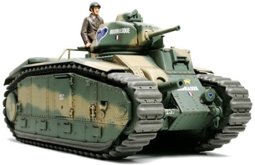 1/35 FRENCH BATTLE TANK B1 bis by Tamiya