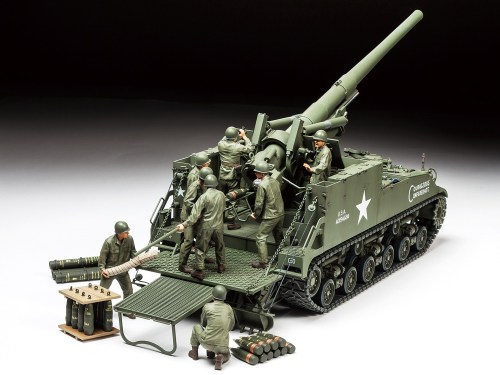 1/35 U.S. SELF-PROPELLED 155mm GUN M40 by Tamiya