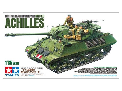 1/35 BRITISH TANK DESTROYER M10 IIC ACHILLES by Tamiya