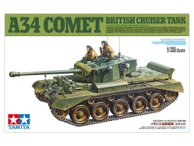 1/35 BRITISH CRUISER TANK A34 COMET by Tamiya