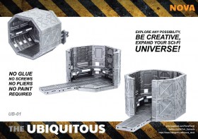 Ubiquitous Diorama Case for Action Figures Standard Edition by Nova