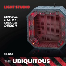 Ubiquitous Diorama Case with Lighting for Action Figures LS Edition by Nova