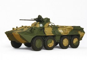 Russian personal armored carrier BTR-80A by Zvezda