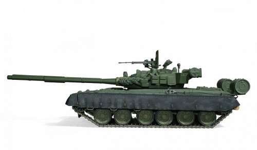 Russian main battle tank with ERA T-80BV by Zvezda