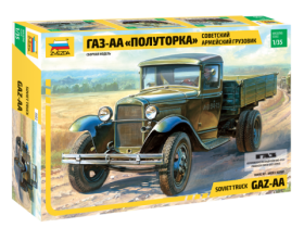 Soviet army truck Gaz-AA by Zvezda