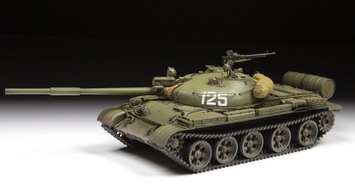 Soviet main battle tank T-62 (1974-1975) by Zvezda