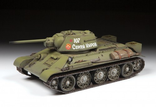 Soviet medium tank T-34/76 mod. 1942 by Zvezda