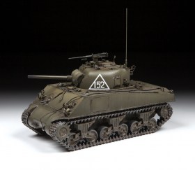 Medium tank M4A2 Sherman 75mm by Zvezda