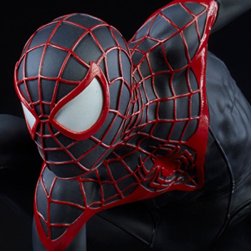 Spiderman Spider Man Miles Morales Premium Format Figure By Sideshow Collectibles