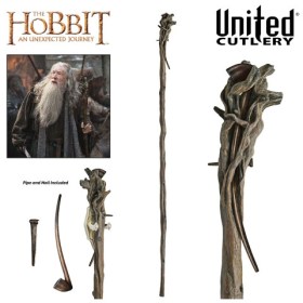 Staff Of Gandalf The Grey with Collectible Pipe UC3108