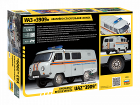 Emergency rescue service UAZ "3909" by Zvezda