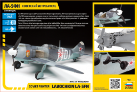 Soviet fighter Lavochkin La-5FN by Zvezda