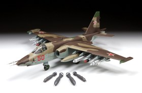 Soviet attack aircraft SU-25 «Frogfoot» by Zvezda