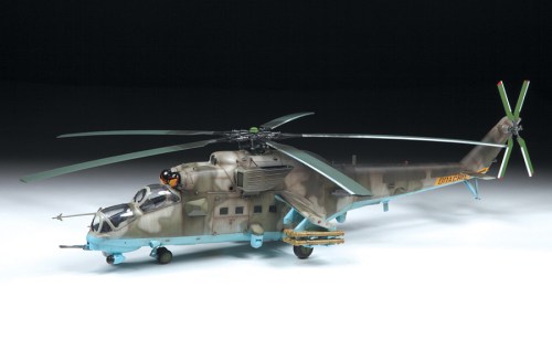 Russian attack helicopter MI-35M by Zvezda