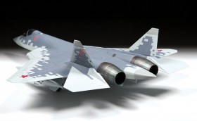 Russian fifth-generation fighter SU-57 by Zvezda